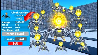 OMG!!!😱🕰️THIS IS A NEW BEST UNIT😱🕰️ Toilet Tower Defense | Roblox