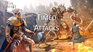 How to Do Timed Attacks - War and Order