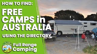 How To Find Free Camps In Australia Using Full Range Camping Online  Maps screenshot 3