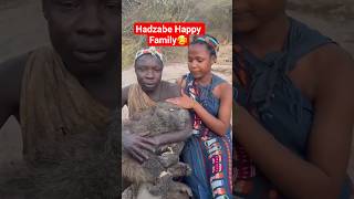 Happy Family🥰#africa #shortvideo #wildlife #hadzabetribe #comedy #youtubeshorts #viral #travel #vlog