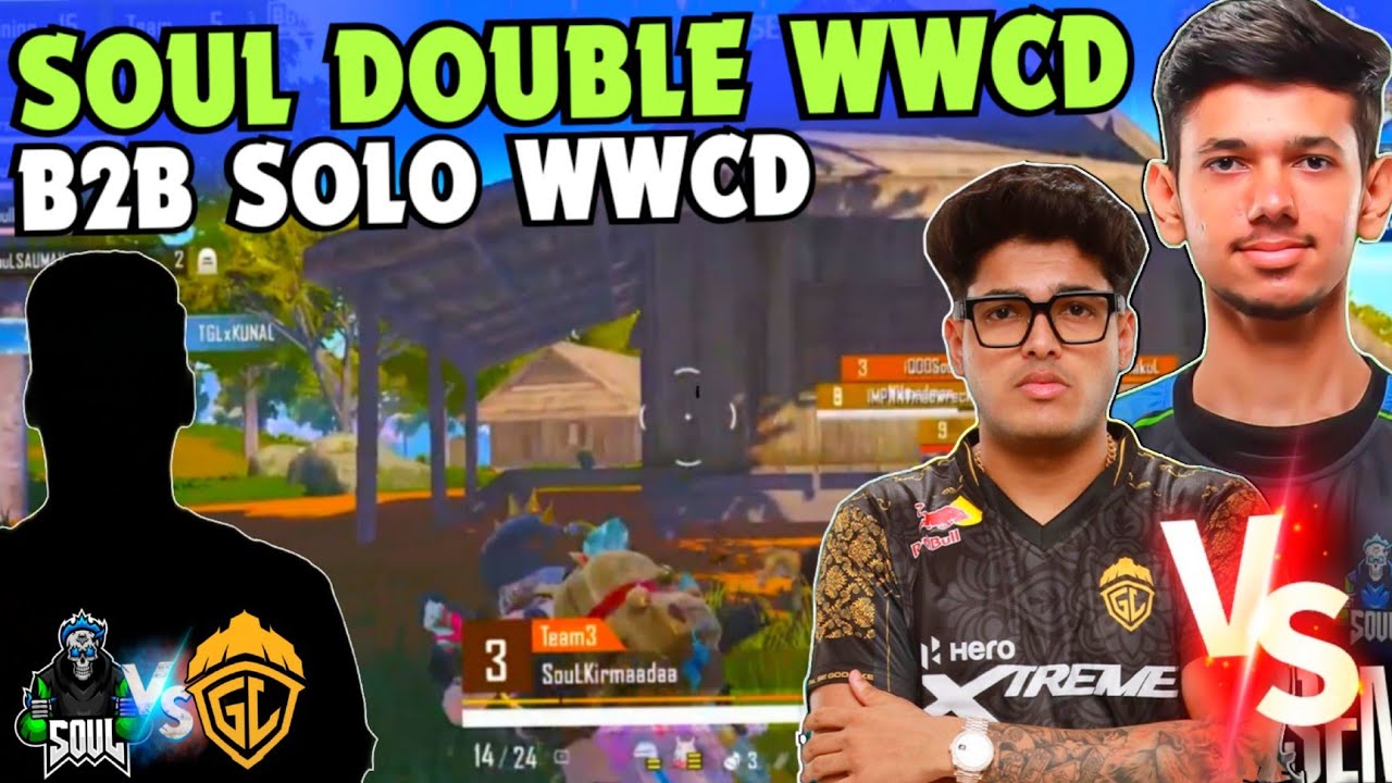 iQOOSouL Nakul Back To Back Solo WWCD SouL Wipe GodL 😳 SouL Tryouts ...