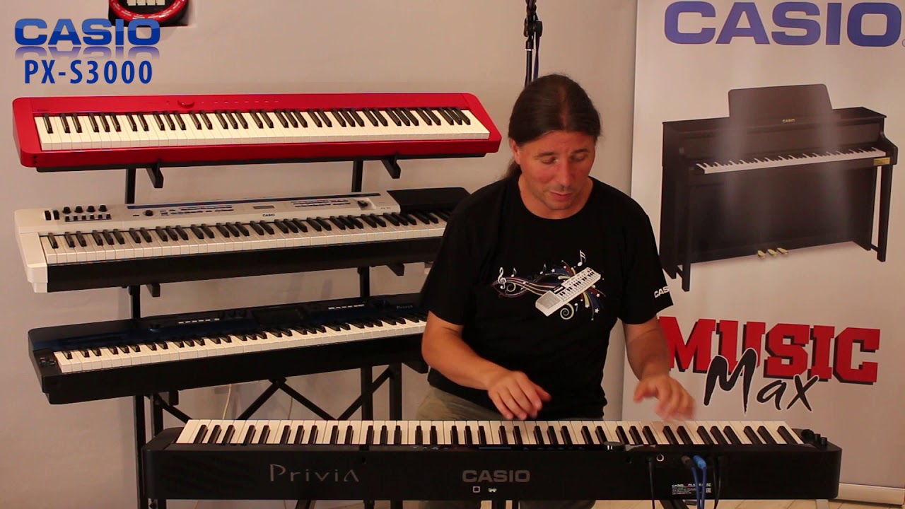 Casio PX-3000 Stage Piano - Kristian Terzić - YouTube