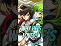 3 Reasons LELOUCH is LOVED #codegeass #anime #shorts