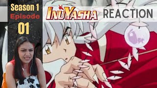 Inuyasha REACTION by Just a Random Fangirl 😉 | Episode 01 | LETS FUCKIN GO