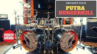 DRUM & CYMBALS ANDALAN PUTRA BURGERKILL