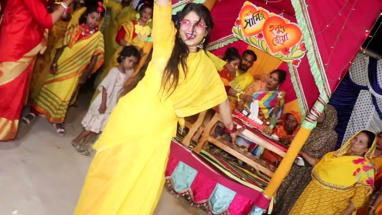 Tut Jaaye Raja Ji | Wedding Dance গ্রামের বিয়ে Village Wedding Community Cinematography Biya 2024