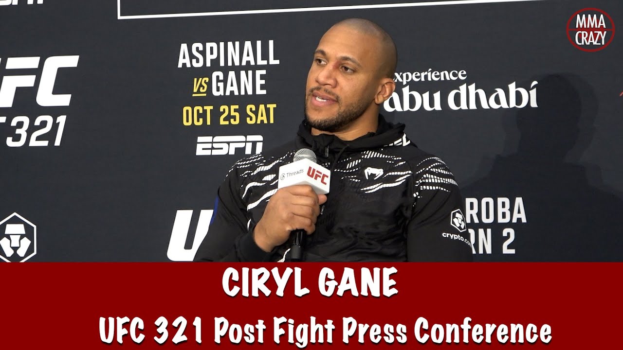 Ciryl Gane disappointed with eye poke stoppage “I felt like I will have  this fight”