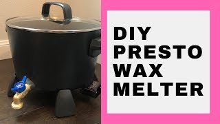 DIY Presto pot candle wax melter & soap melter