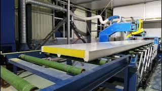 Topropan rockwool sandwich wall panel for workshop