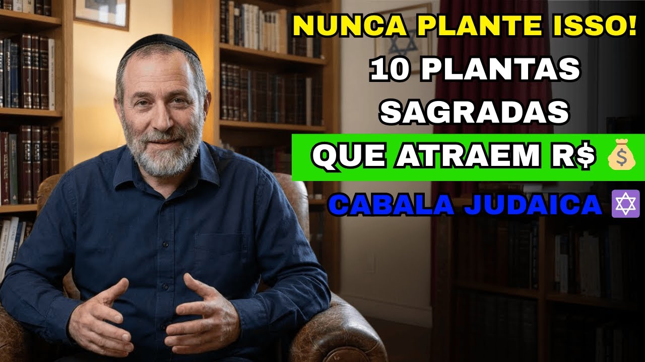 As 10 PLANTAS Sagradas Que Atraem DINHEIRO Para Casa — Cabala Judaica Revela!