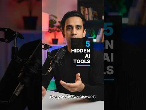 5 FREE AI Tools Almost Nobody Knows About 🤯 (You'll Actually Use These)
