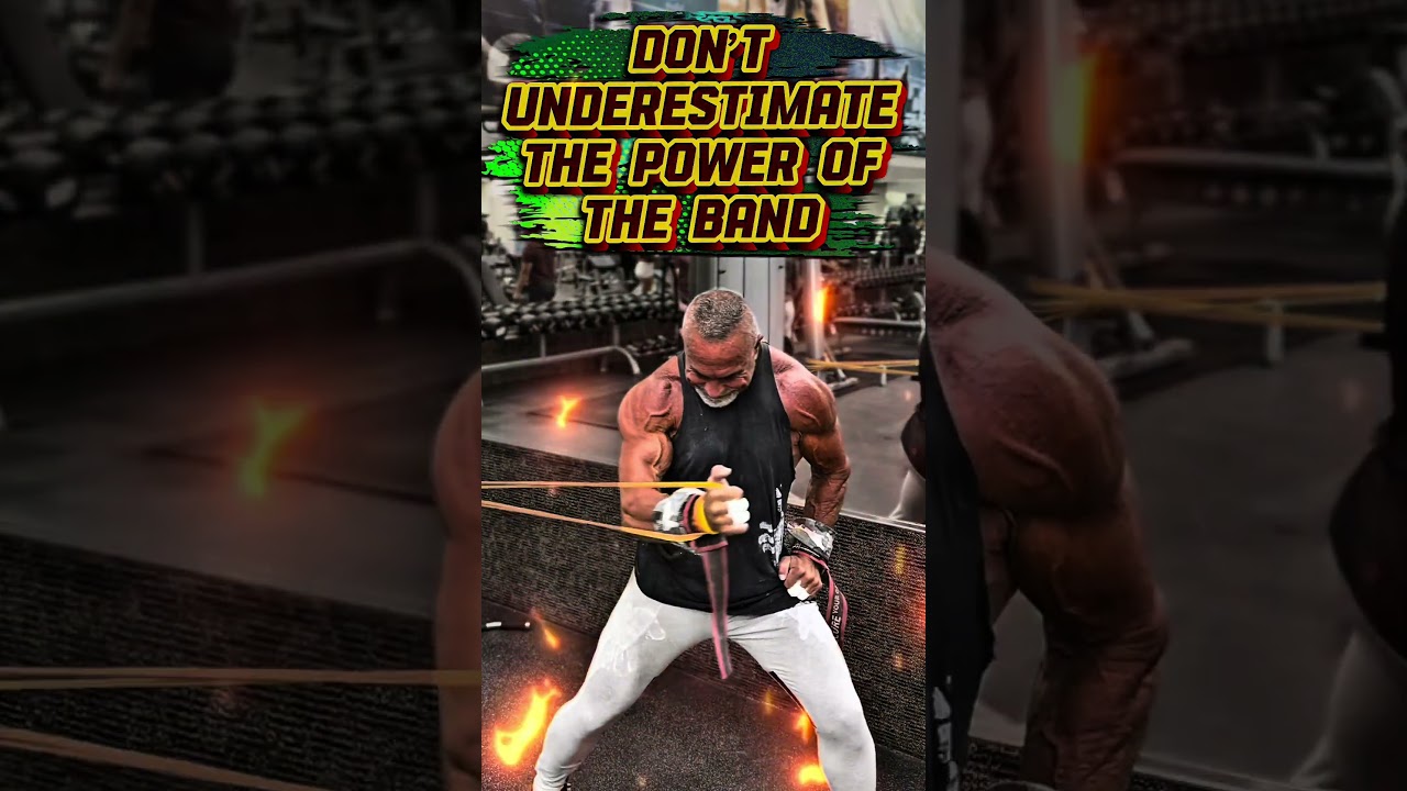 DON’T UNDERESTIMATE THE POWER OF THE BAND #motivation #workout #workouthard #hardtraining