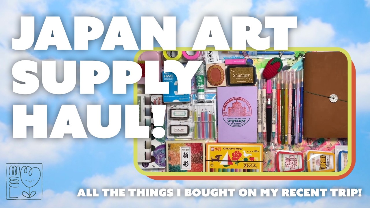 JAPAN ART SUPPLY HAUL ✨ Everything I bought in Tokyo ✧ Feb 2026 Edition