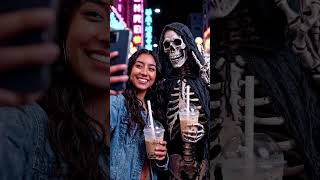 When a Ghost Wants a Selfie! 🤳😂 #shorts​ #shorts #funnyghost #selfiewithghost #horrorcomedy #viralsh