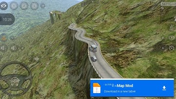 new map mod Longest map mod for || 2024 Bus simulator Indonesia gameplay bussid V 4.1.2