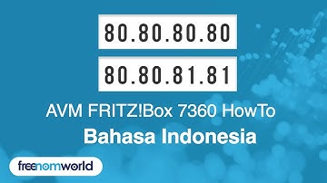 Freenom World AVM FRITZ!Box 7360 HowTo (Bahasa Indonesia)