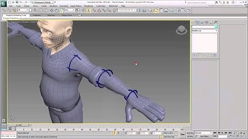 Rigging the Character - Part 9 - Arms FK Rigging