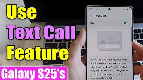 📱 How to Use Text Call Feature on Samsung Galaxy S25/S25+/Ultra ✨