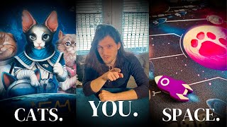 CATS IN SPACE! A Review of MLEM Space Agency, The Board Game