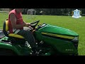 John Deere X350R - Okány KSK bemutató