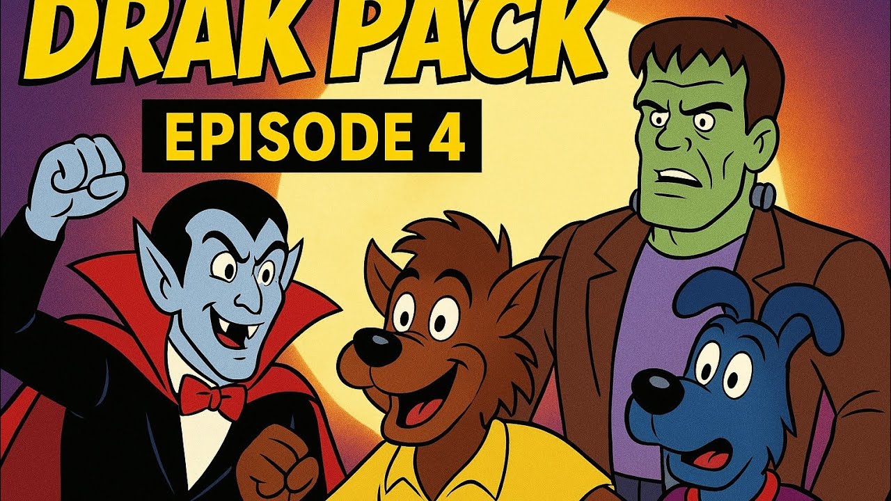 Drak Pack Episode 4 | Classic 80s Cartoon Full Episode | Retro Animation HD