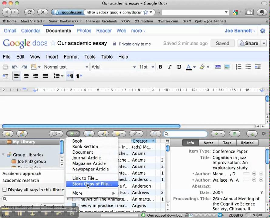 Zotero metadata from pdf YouTube