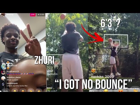 Bronny James Shows His Skills On Instagram Live... Ft. Bryce, Zhuri & FlightReacts