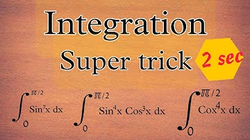 INTEGRATION SHORTCUT TRICK FOR JEE/NDA/AIRFORCE