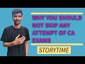 Why You Shouldn't Skip Your Next Paper After Facing a Tough Exam