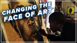 Artist brings diversity to portrait art | Black History 210