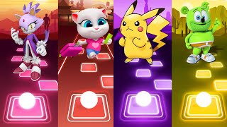 Blaze -Taking Angela -Pikachu -Gummy Bear — Tiles Hop EDM Rush screenshot 4