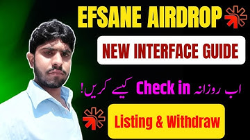 Efsane Airdrop not Opening Problem || Efsane New Check in Guide || All Assets Withdraw Guide 