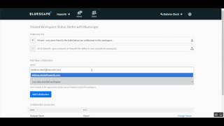 Add New Collaborator/Share Workspace