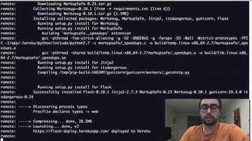 Deploying Flask to Heroku