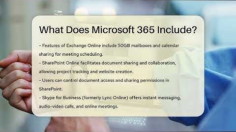 What Does Microsoft 365 Include? - Talking Tech Trends