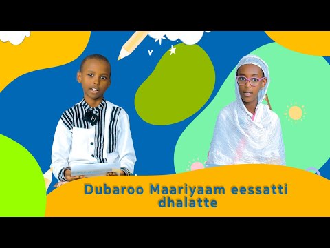 MK TV II Dubaroo Maariyaam Eessatti Dhalatte