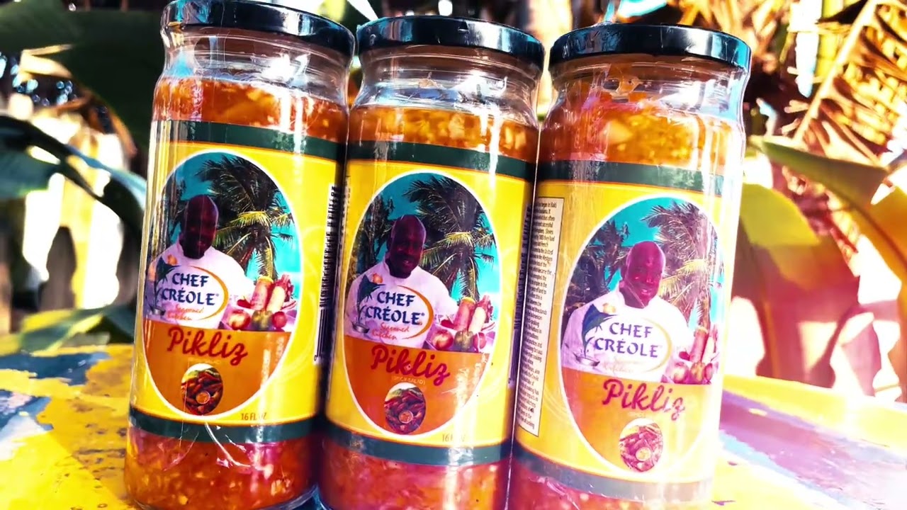Chef Creole Seasoned Kitchen Pikliz!!