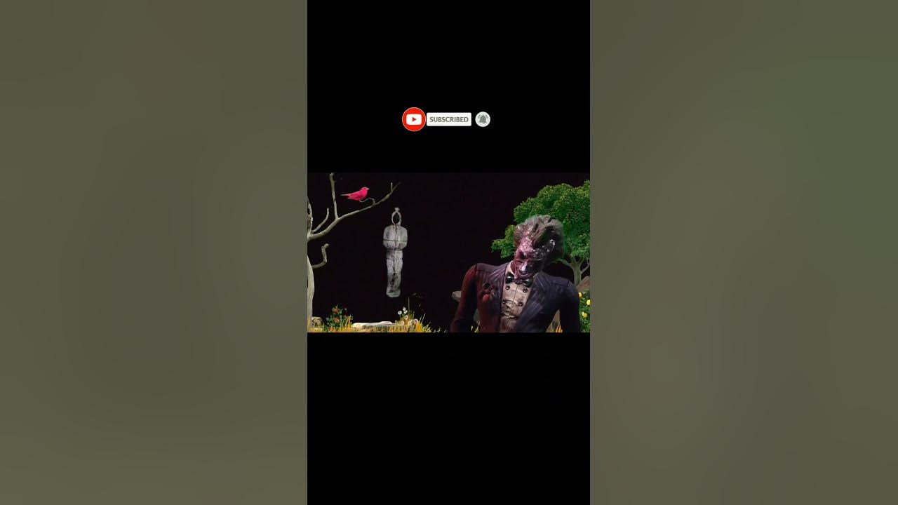 Seconds of the appearance of the scariest ghost on a full moon night