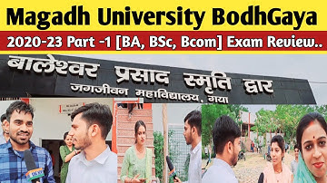 MU EXAM/Part-1[BA,Bsc,Bcom] ExamReview2021#studentreaction