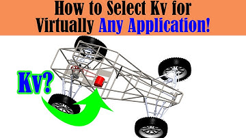 Selecting Motor Kv for Any EV ( e-Vehicle) or Application