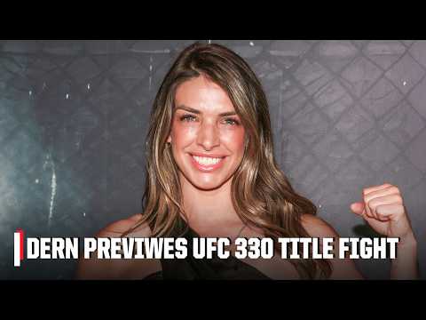 Mackenzie Dern previews UFC 330: New confidence as champ, fighting Gillian Robertson | ESPN MMA