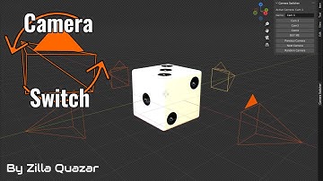 Camera Switch Addon for blender By ZillaQuazar