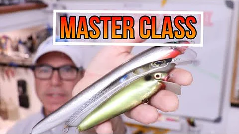 Crankbait Master Class III, How to Make a Deep Diving Crankbait  #deepdiver