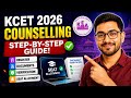 KCET 2026 counselling process|KCET seat allotment|KCET document verification|Comedk counselling 2026