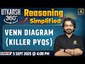 Venn Diagram | Reasoning Simplified | Utkarsh 360 Series #8 | Akshay Sir
