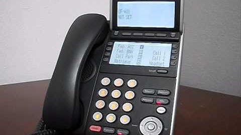 How to Set Call Forwarding on IPKII/SV8100/SV9100 NEC Phone System