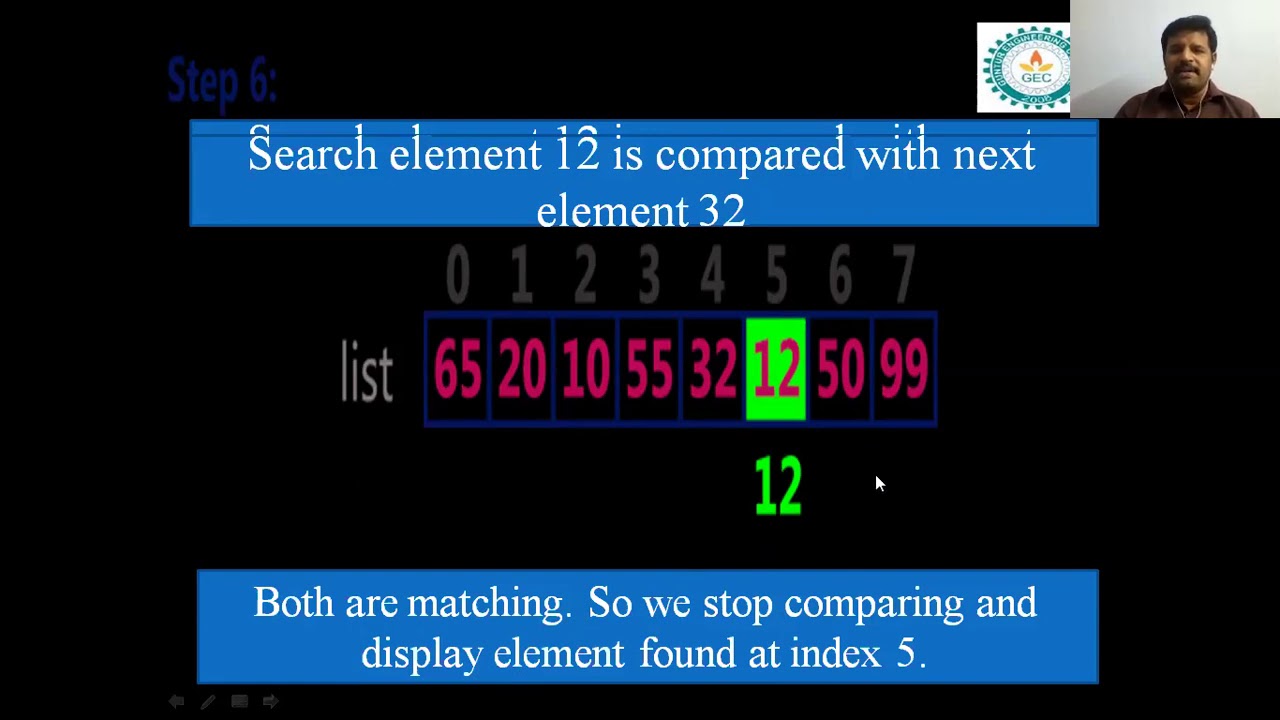 Linear & Binary search - YouTube