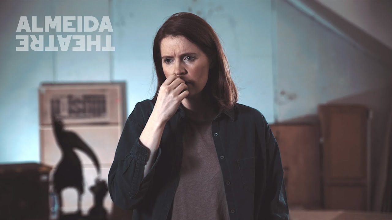 Justine Mitchell in Shipwreck rehearsals