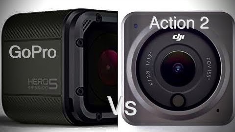 DJI Action 2 Vs GoPro Session 5 Specification Comparison