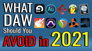 What DAW Should You CHOOSE / AVOID in 2021 As A Beginners ? | BestOfDAWs.com